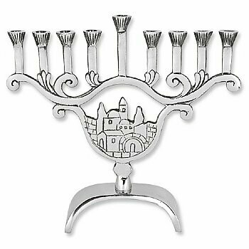 Jerusalem Flair Menorah