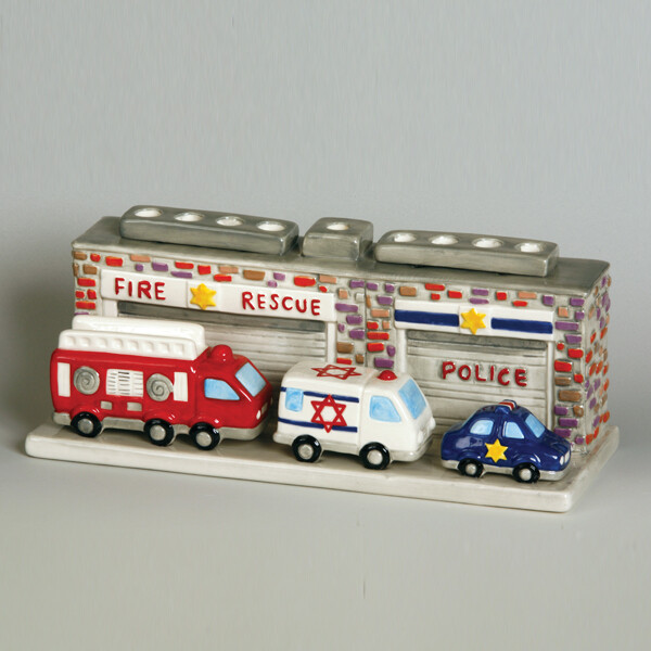 Fire Rescue Menorah