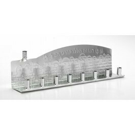 Tin Menorah Silver