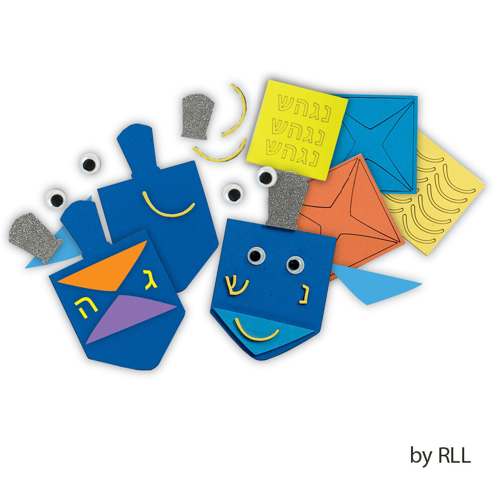 Foam Dreidel Kit
