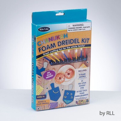 Foam Dreidel Kit