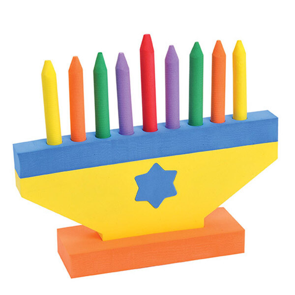 Foam Menorah