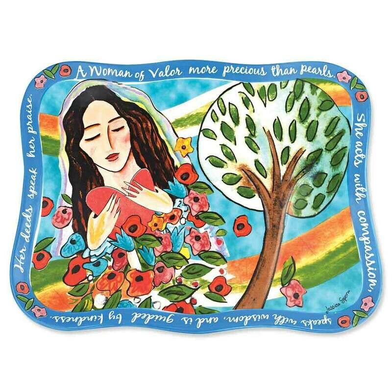 Woman of Valor Platter 