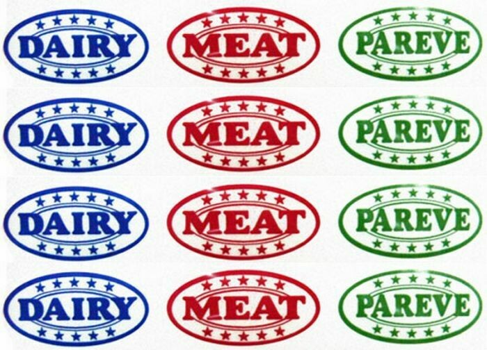 Kosher Label Stickers