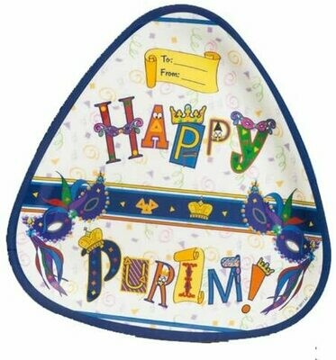 Purim Melamine Plate