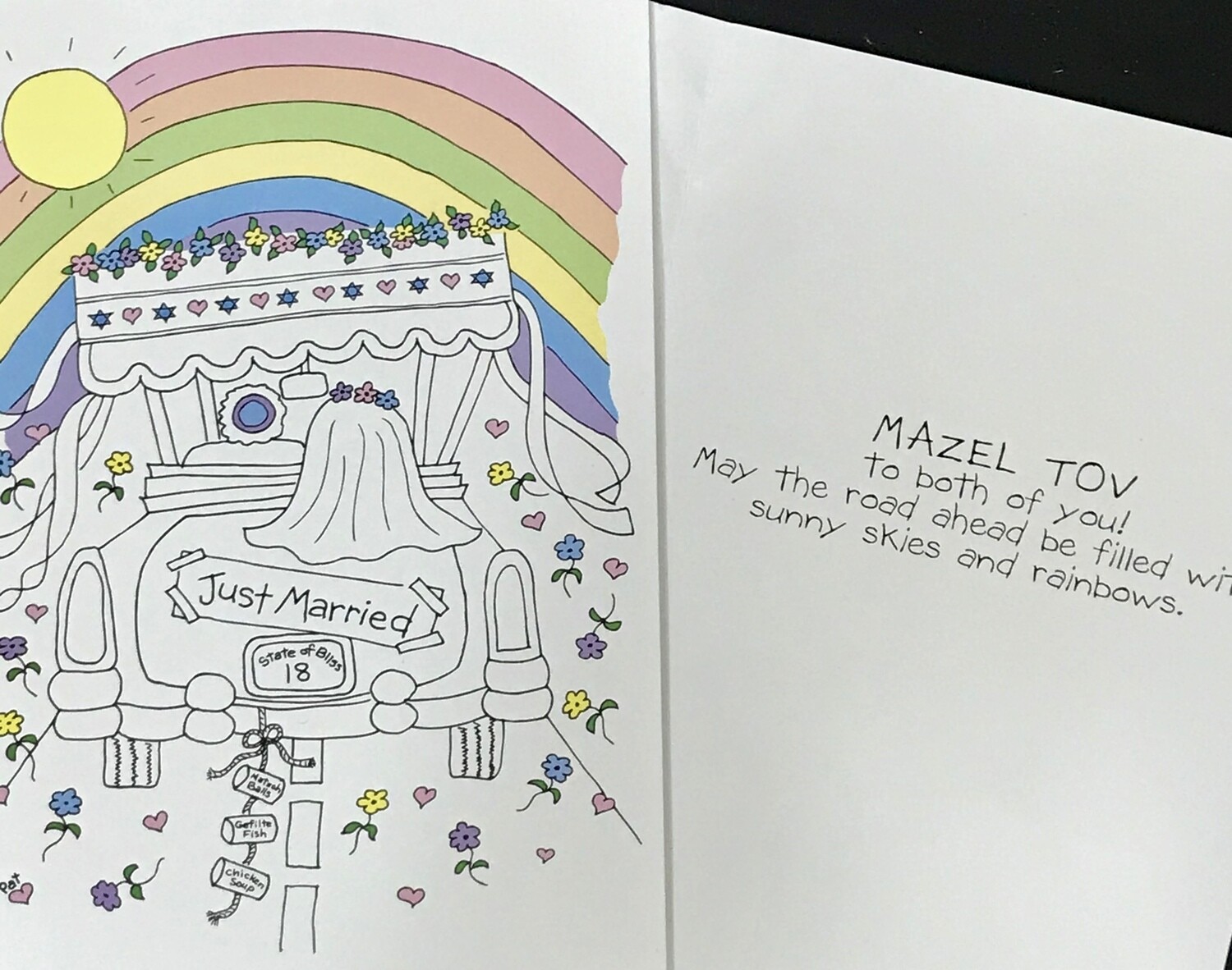 Goodman Wedding Card - Car