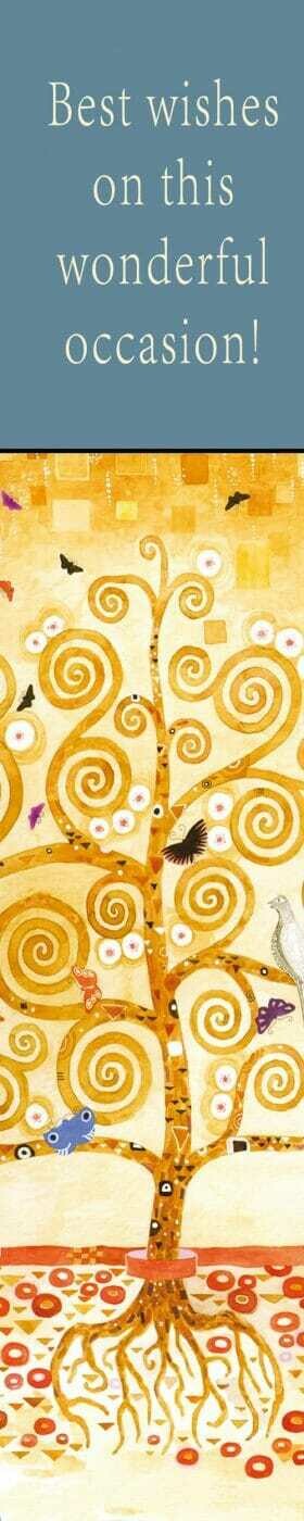 Caspi Bar Mitzvah Money Card - Tree of Life