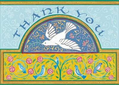 Caspi Thank You Cards - Bluebirds
