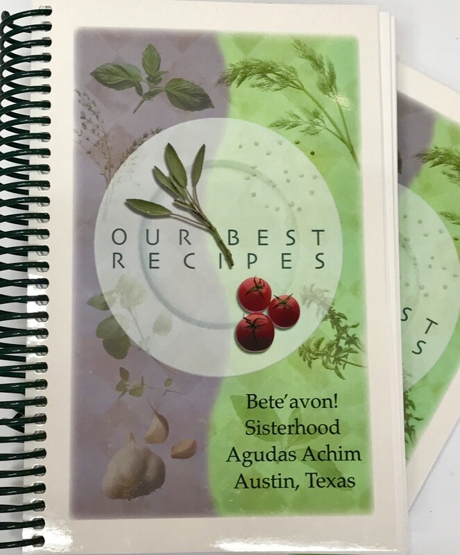 SAA Cookbook &quot;Our Best Recipies&quot;