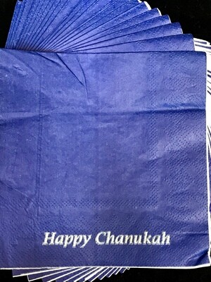 Chanukah Bev Naps 24ct SALE