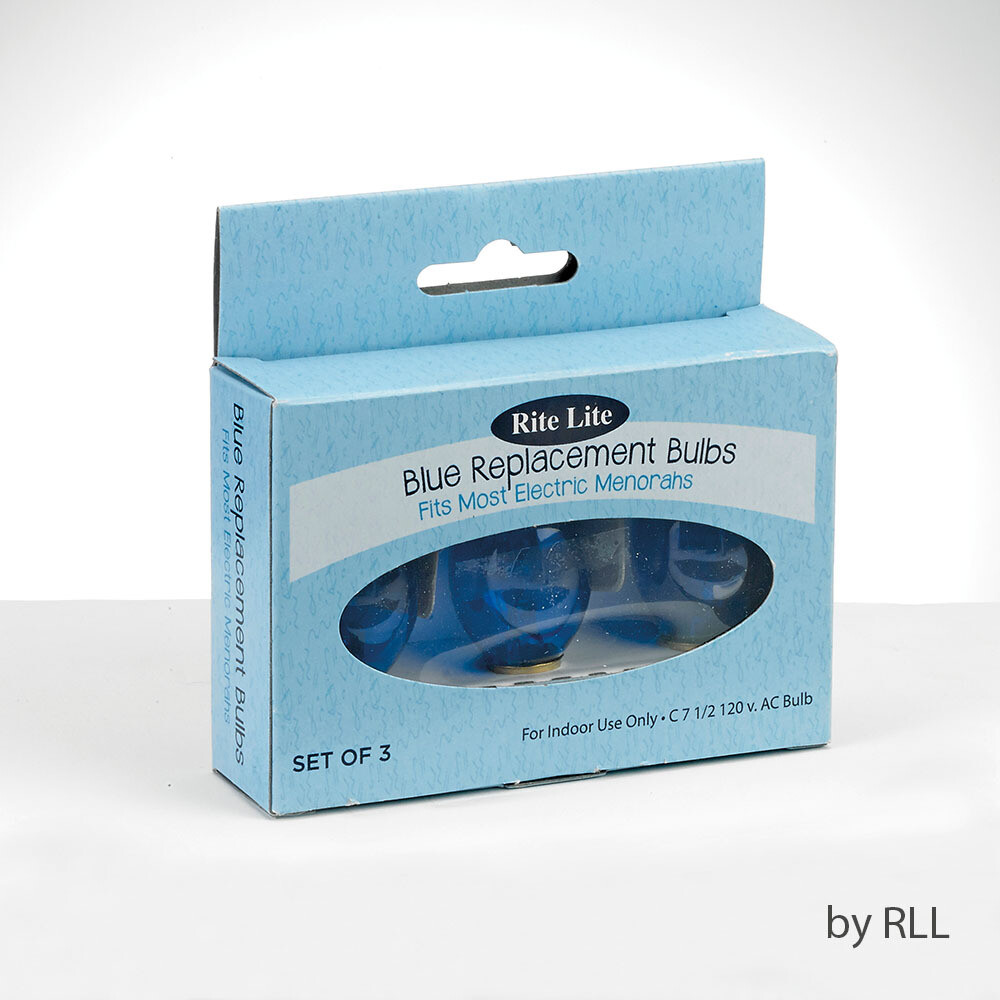 Blue Replacement Bulbs - 3ct
