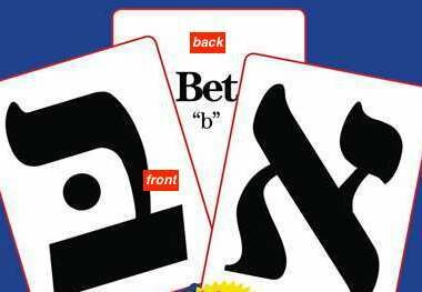 Aleph-Bet Flash Cards