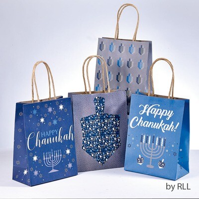 Hanukkah Craft Bags - 4 pack