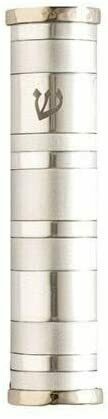 Emanuel &quot;Rings&quot; Mezuzah, COLOR: SILVER