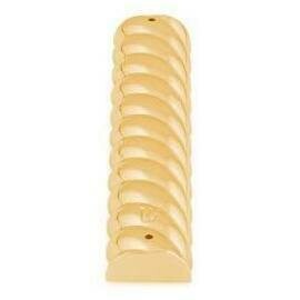 Aram Twist Mezuzah - Gold