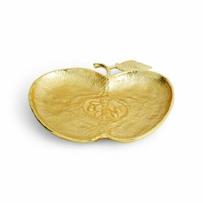 Aram Apple Plate - GOLD