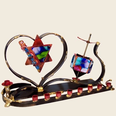 Rosenthal Wedding Menorah Combo