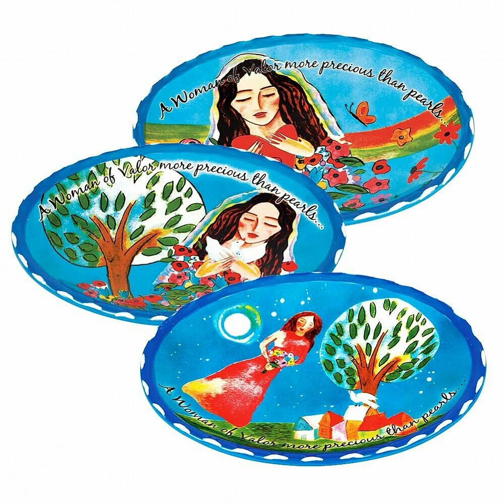 Woman of Valor Tidbit Plate