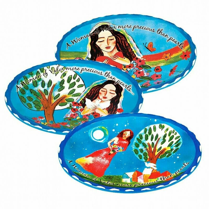 Woman of Valor Tidbit Plate