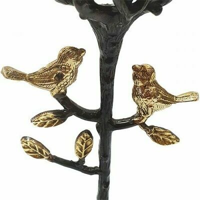 Emanuel Handmade Brass Kiddush Cup - Tree of Life
