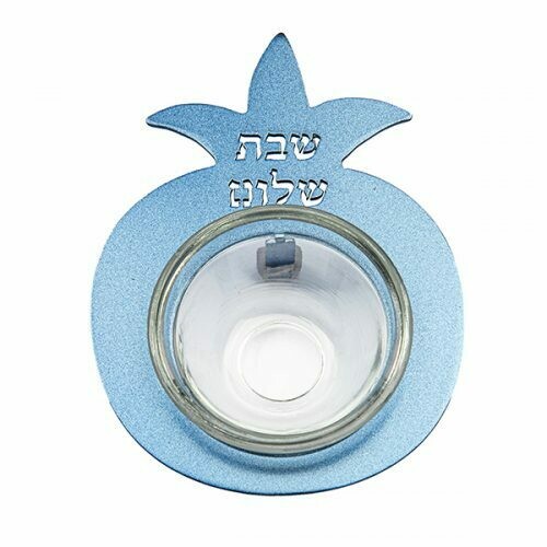 Emanuel &quot;Shabbat Shalom&quot; Pomegranate Salt Dish