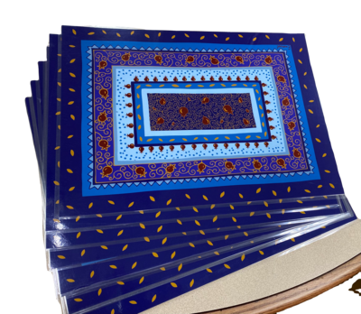 Emanuel Printed Placemat - BL