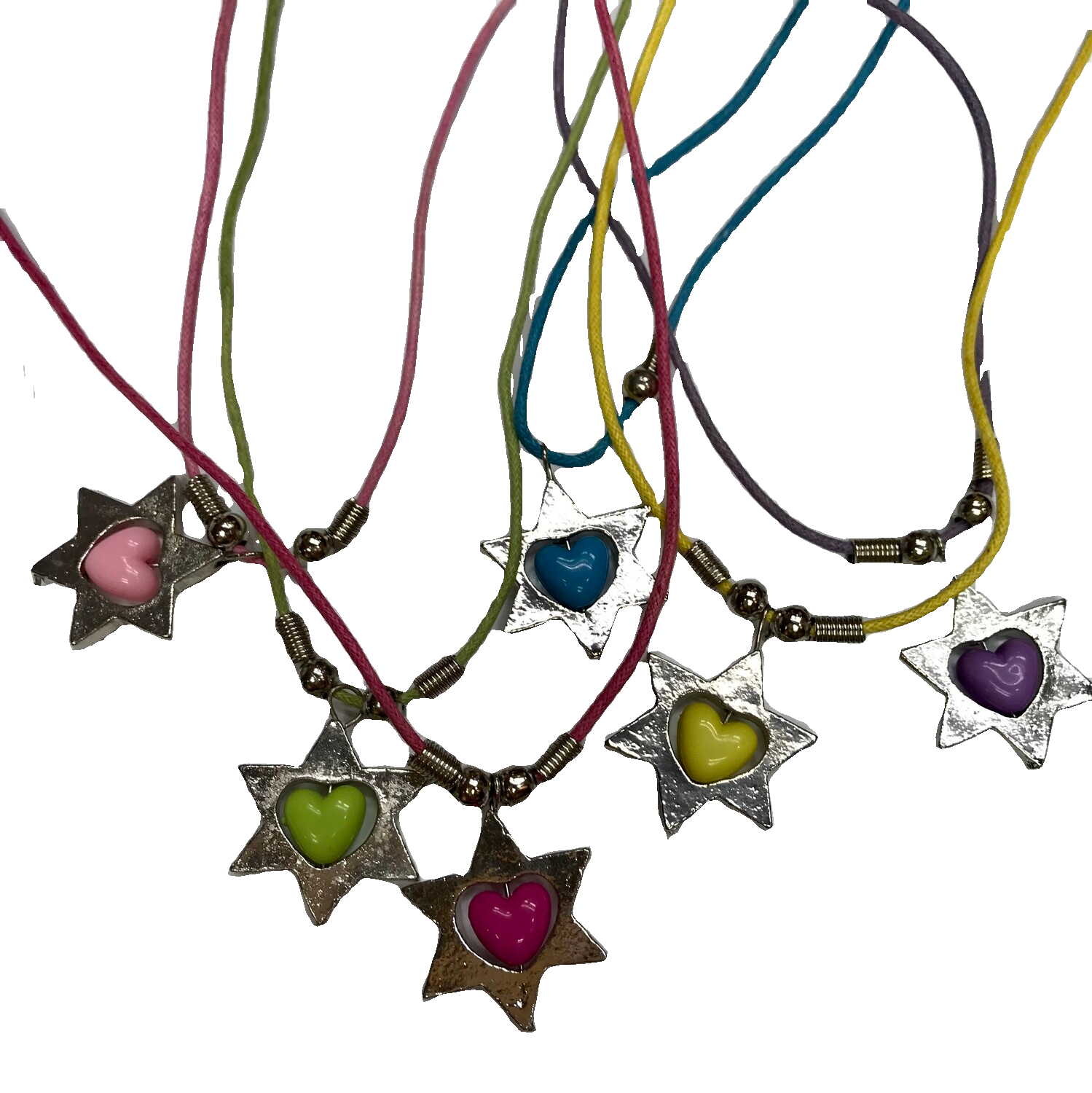 Child's Star of David/Heart Necklace