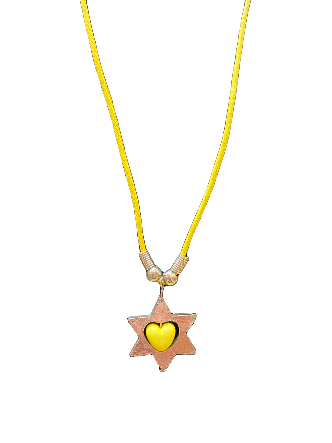 Child's Star of David/Heart Necklace