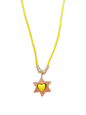 Child's Star of David/Heart Necklace