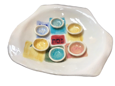 Aliza Orent Seder Plate w/ Bowls