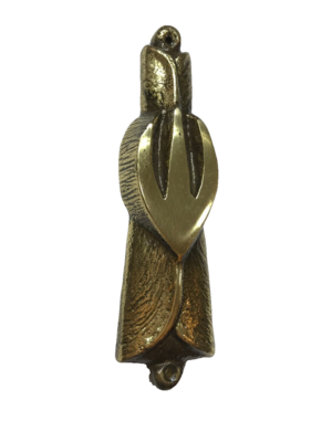 Brass Mezuzah - Shin Flair