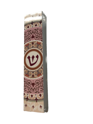 Lucite Mandala Mezuzah