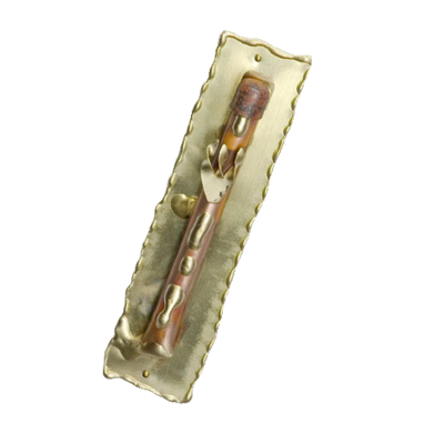 Rosenthal Brass Mezuzah - Rectangle