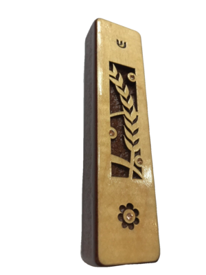 Distressed Wood Mezuzah
