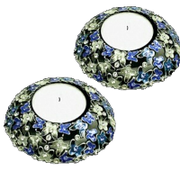 Jeweled Butterfly Tealight Holders