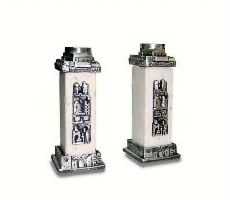 Jerusalem Stone Candlesticks - Old City
