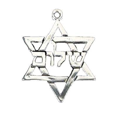 Shalom Star of David Necklace