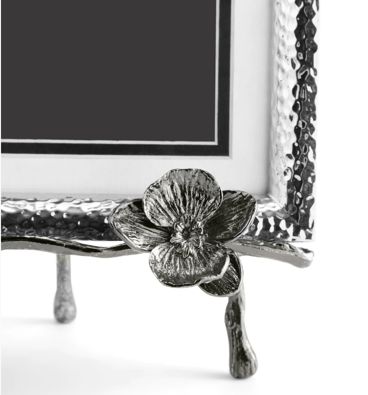 Aram Black Orchid Easel Photo Frame