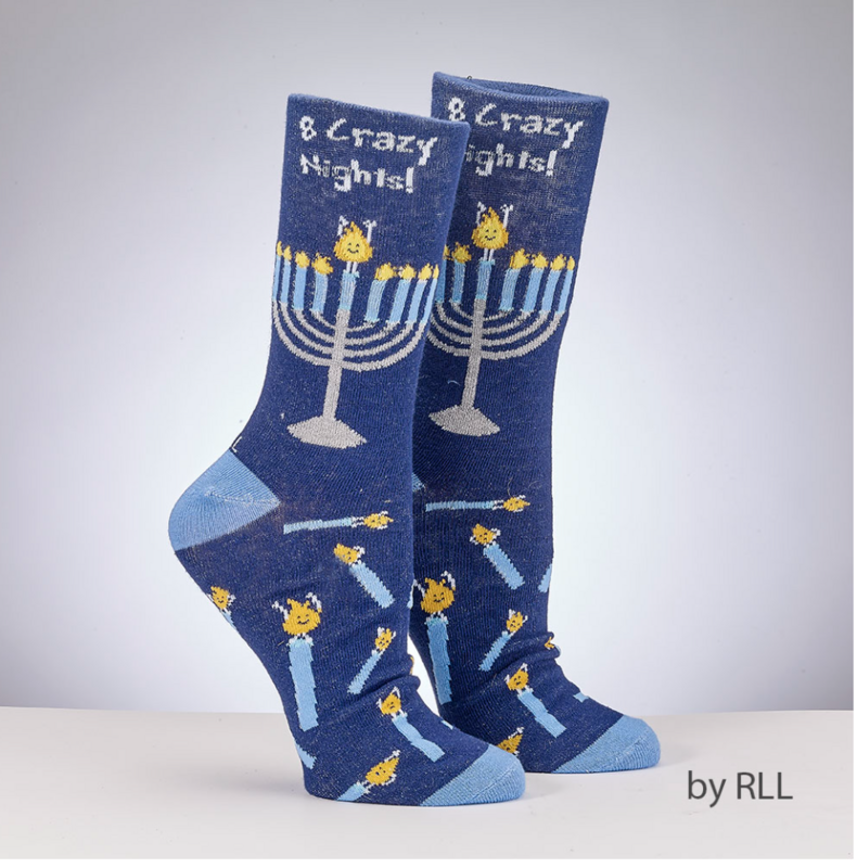 Chanukah Adult Socks