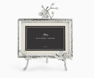 Aram White Orchid Easel Frame
