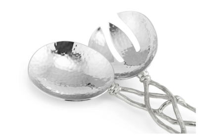 Aram White Orchid Serving Set