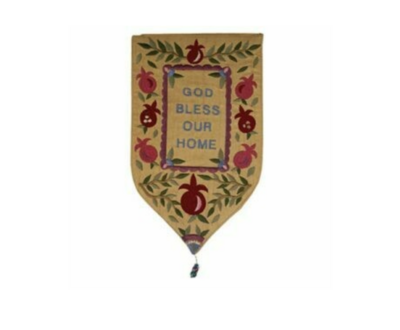 Emanuel Embroidered Hanging SM - &quot;Blessing&quot;