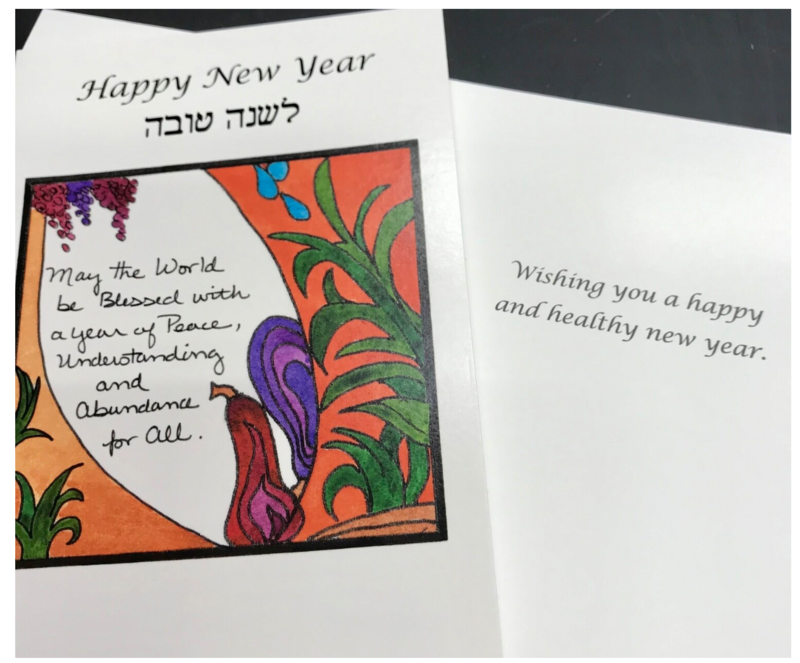 Josaba New Year Card - 7 species