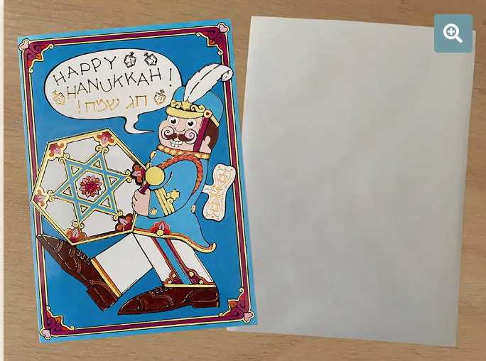 Hanukkah Card Pack - Drummer