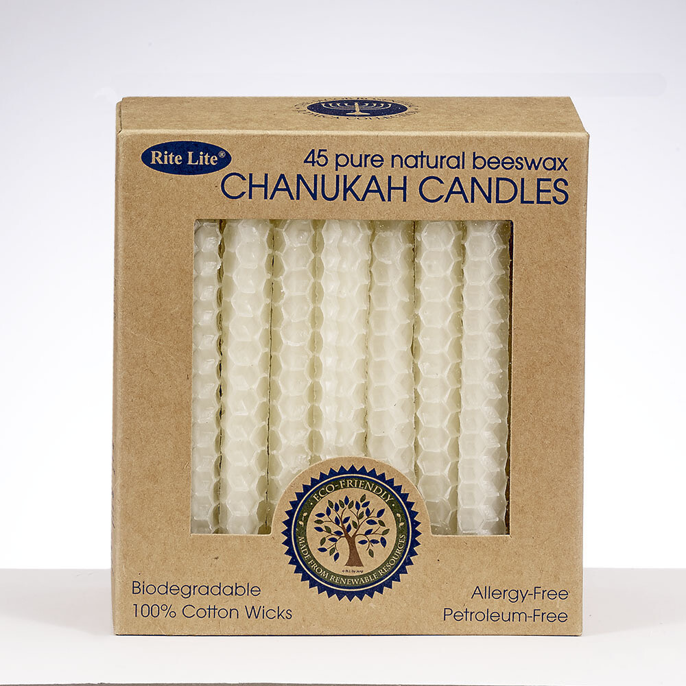 Beeswax Chanukah Candles