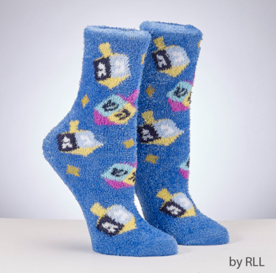 Chanukah Kids Cozy Slipper Socks