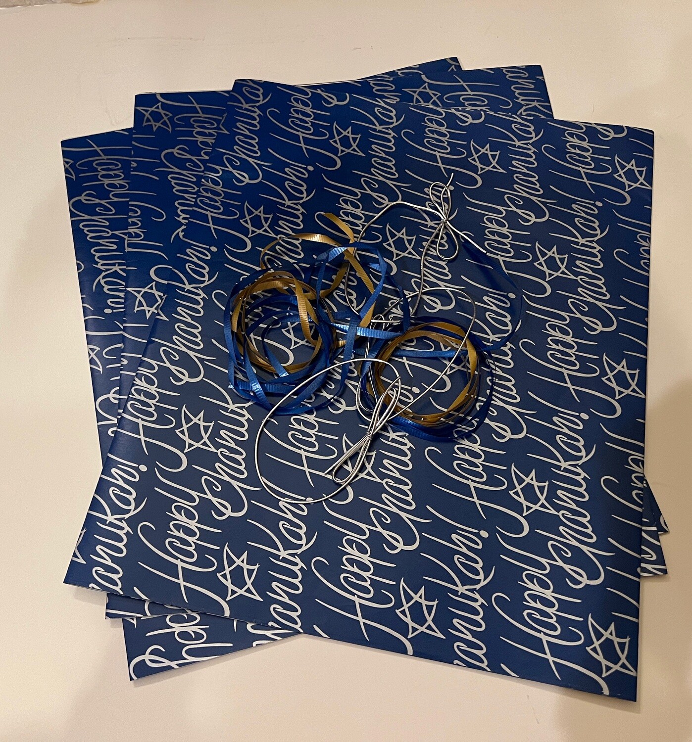 Chanukah gift wrap set Chanukah gift wrap set