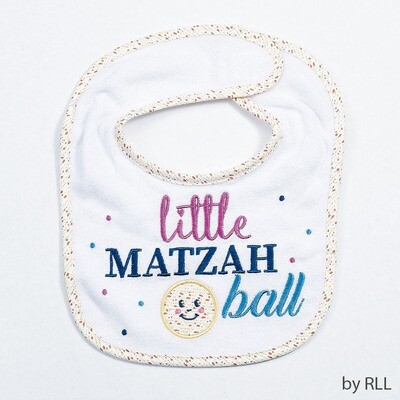 Passover &quot;Little Matzah Ball&quot; Bib
