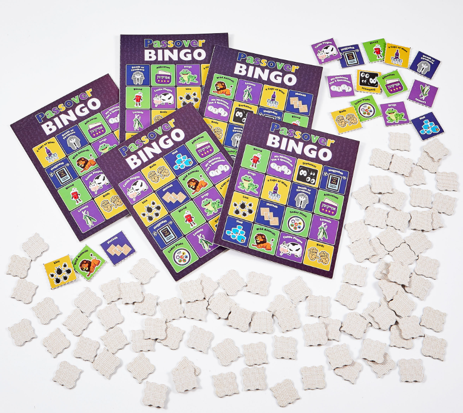 Passover Seder Bingo Game in Collectible Tin