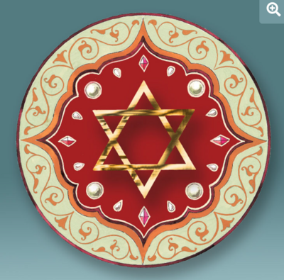 Capsi Large Magnet - Star of David